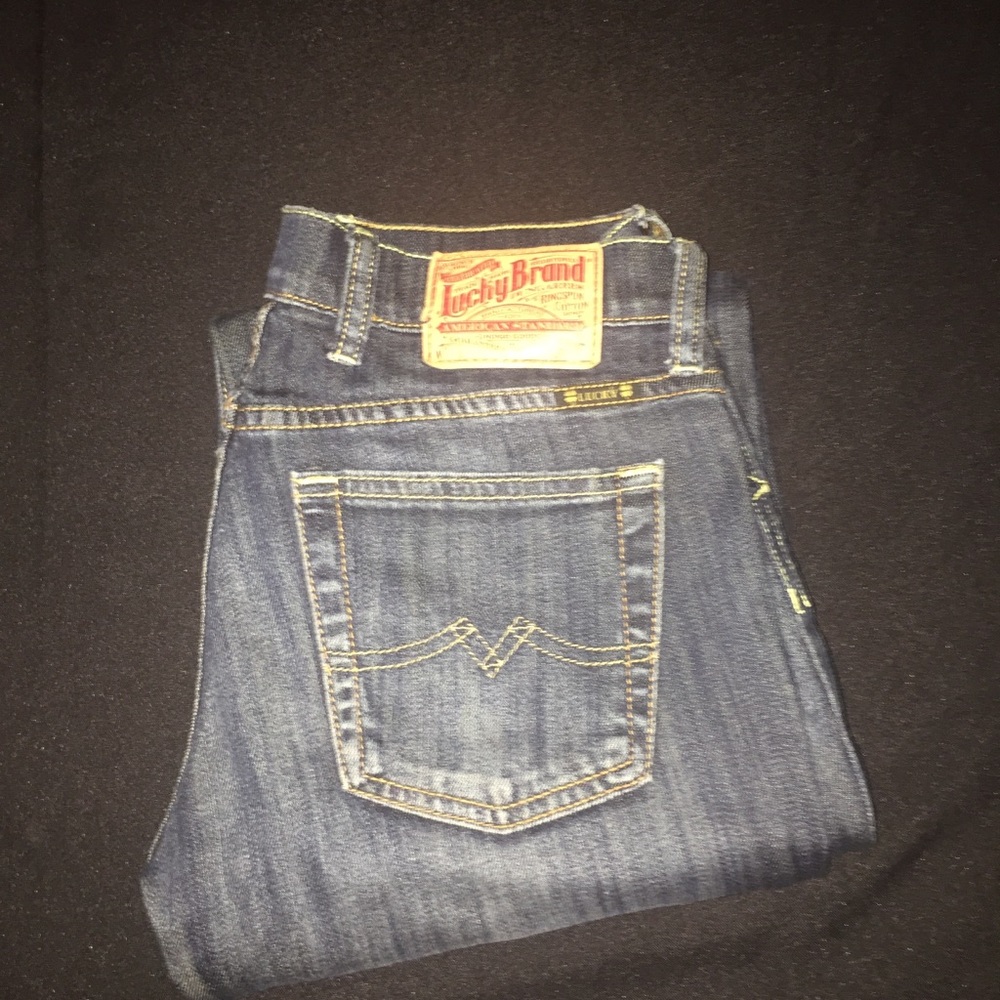 Lucky Brand Womens Dark Wash Jeans